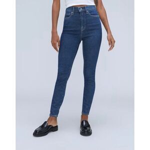 Everlane The Way-High® Skinny Jean in Mid Blue 26